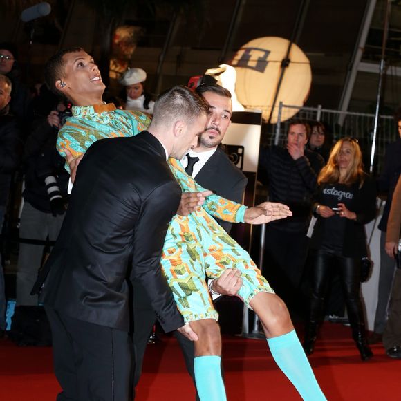 Stromae - 15eme edition des NRJ Music Awards à Cannes. Le 14 decembre 2013.