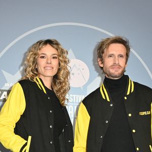 Elodie Fontan et Philippe Lacheau posant pour un photocall lors du 29ème Festival du Film de Comédie à L'Alpe d'Huez, France, le 21 janvier 2026. Photo par Mireille Ampilhac/ABACAPRESS.COM