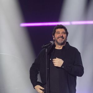 Patrick Fiori sur la scène du concert solidaire pour les enfants de la guerre "Ensemble à l'Olympia" à Paris présenté par EliseCare le 10 février 2025.
© Jack Tribeca / Pierre Perusseau / Bestimage