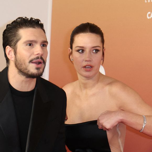 François Civil et Adèle Exarchopoulos -  Photocall de la 50ème édition de la cérémonie des César à l'Olympia à Paris, France, le 28 février 2025 © Dominique Jacovides - Olivier Borde / Bestimage