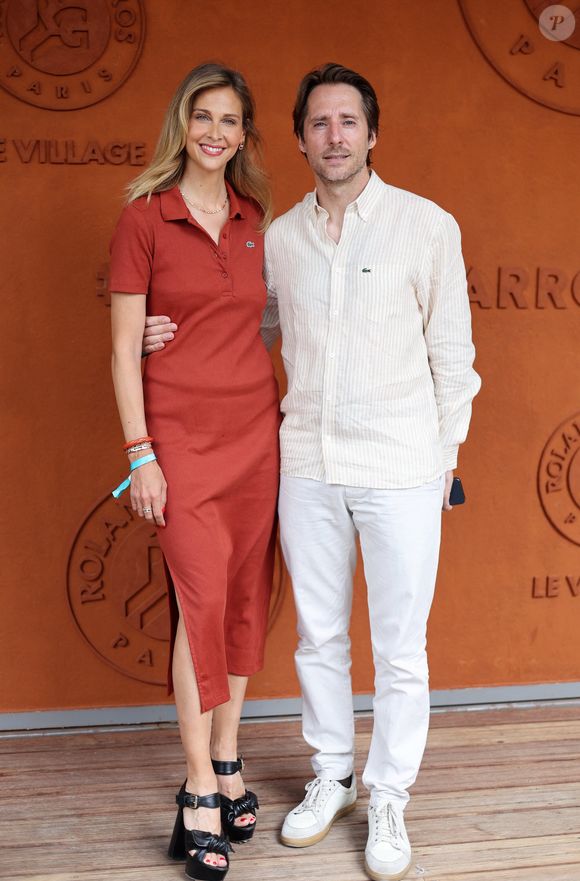 Ophélie Meunier et son mari Mathieu Vergne au village lors des Internationaux de France de Tennis de Roland Garros 2025. Paris, le 29 mai 2025.
© Moreau/Jacovides/Bestimage