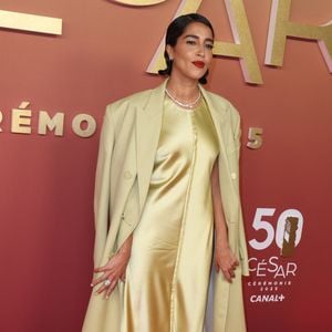 Leïla Bekhti -  Photocall de la 50ème édition de la cérémonie des César à l'Olympia à Paris, France, le 28 février 2025 © Dominique Jacovides - Olivier Borde / Bestimage