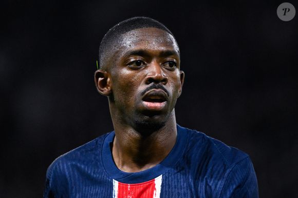 Ousmane DEMBELE (10 - PSG) lors du match de l'UEFA Champions League entre le Paris Saint Germain et le PSV Eindhoven au Parc des Princes le 22 octobre 2024 à Paris, France.