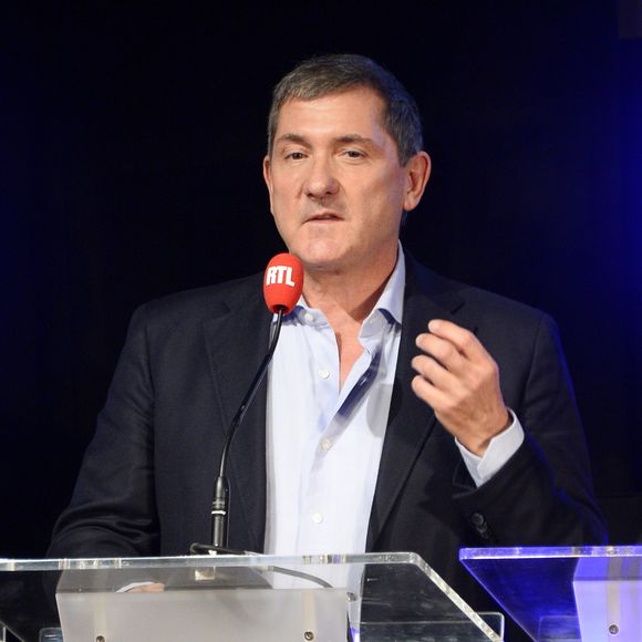 Yves Calvi - Conférence de presse de rentrée du groupe RTL à Paris le 7 septembre 2016. © Coadic Guirec / Bestimage