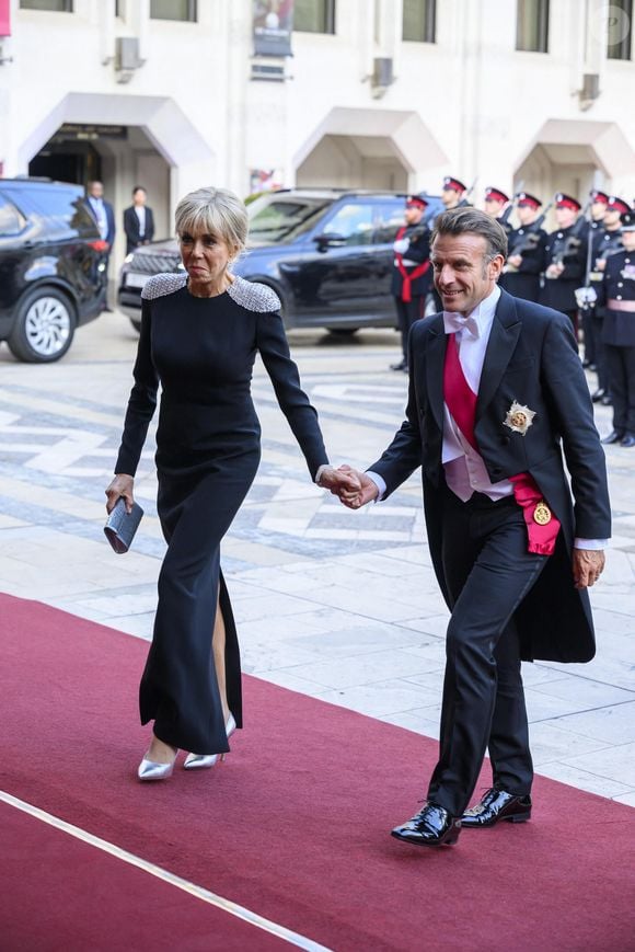 Brigitte Macron lors d'un banquet d'état à Guildhall, Londres le 9 juillet 2025. Le couple présidentiel français est en voyage officiel au Royaume Uni pour trois jours. (Credit Image : © Cover Images via ZUMA Press)