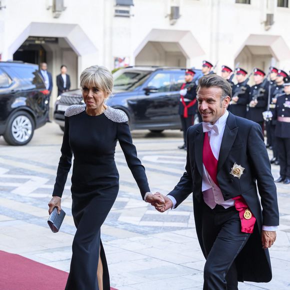 Brigitte Macron lors d'un banquet d'état à Guildhall, Londres le 9 juillet 2025. Le couple présidentiel français est en voyage officiel au Royaume Uni pour trois jours. (Credit Image : © Cover Images via ZUMA Press)