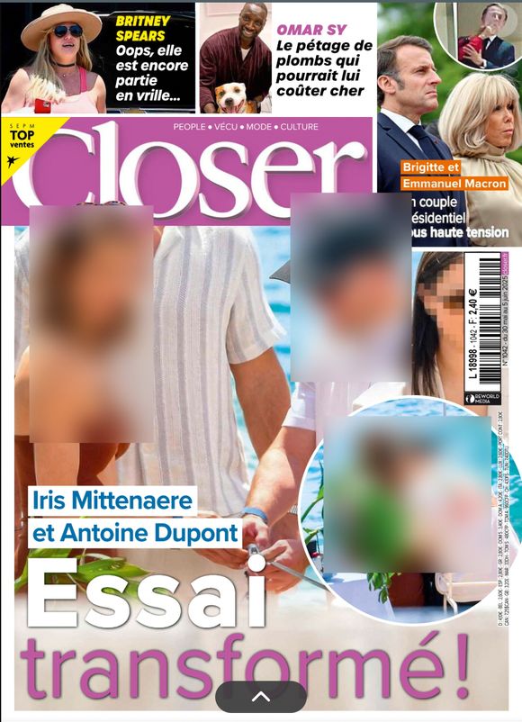 Une de Closer du 30 mai 2025.