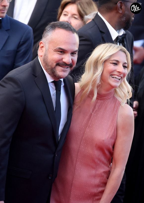 François-Xavier Demaison et sa femme Anaïs Tihay - Montée des marches du film « Amarga Navidad » lors du 79ème Festival International du Film de Cannes, le 19 mai 2026. © Jacovides-Moreau / Bestimage