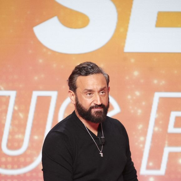 Exclusif - Cyril Hanouna sur le plateau de l'émission TBT9 (Tout beau, tout neuf) présenté par C.Hanouna et diffusée en direct sur W9, à Paris, France, le 8 janvier 2026. Jack Tribeca/Bestimage