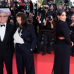 Clôture du Festival de Cannes : Daniel Auteuil avec sa femme Aurore (qui a 27 ans de moins) très décontractée, Camélia Jordana glamour