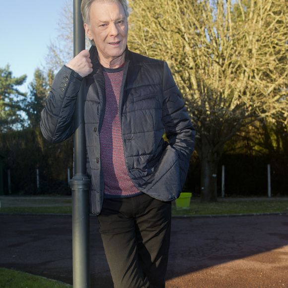 Herbert Leonard et sa femme Cléo chez eux à Barbizon le 2016/12/2016. JLPPA / Bestimage