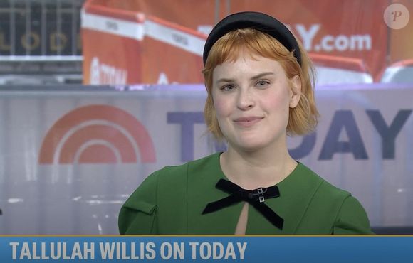 Tallulah Willis sur le plateau de l'émission "The Today Show" 

Backgrid UK/ Bestimage