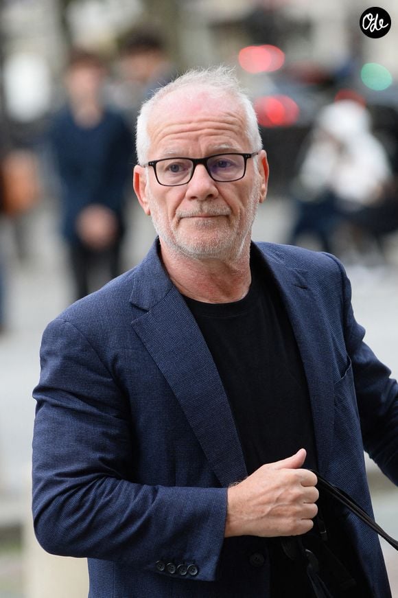 Thierry Frémaux - Arrivées aux obsèques de Jean-Paul Rappeneau en l'église Saint-Sulpice à Paris le 10 septembre 2026 ©Agence/Bestimage
