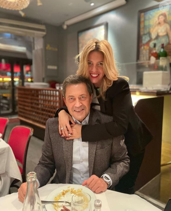 Le soir-même, elle rencontrait par hasard Georges, le dernier compagnon de la princesse

Marie-Séverine Trouban et Georges Fenech, Photo de Marie-Séverine Trouban