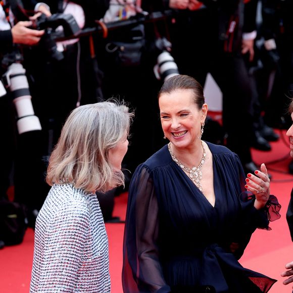 Et ce n'est pas tout ! Leurs mères respectives, Caroline de Monaco et Carole Bouquet avaient également été de la partie. Ensemble, ils avaient assisté à la projection de "Killers of the Flower Moon" de Martin Scorsese porté par Leonardo DiCaprio

La princesse Caroline de Hanovre, Carole Bouquet - Montée des marches du film « Killers of the flower moon » lors du 76ème Festival International du Film de Cannes, au Palais des Festivals à Cannes. Le 20 mai 2023 © Jacovides-Moreau / Bestimage