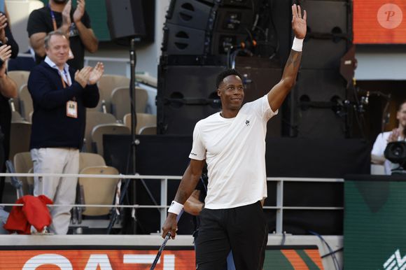 Gael MONFILS - Soirée "Gael & Friends" à Roland Garros sur le court Phlippe Chatrier à Paris le 21 mai 2026.