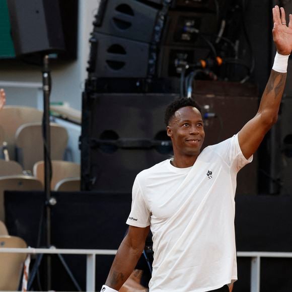 Gael MONFILS - Soirée "Gael & Friends" à Roland Garros sur le court Phlippe Chatrier à Paris le 21 mai 2026.