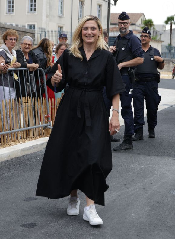 Julie Gayet - Arrivées au cinéma CGR lors de la 18ème édition du Festival du Film Francophone de Angoulême (FFA) le 27 août 2025.

© Coadic Guirec / Bestimage