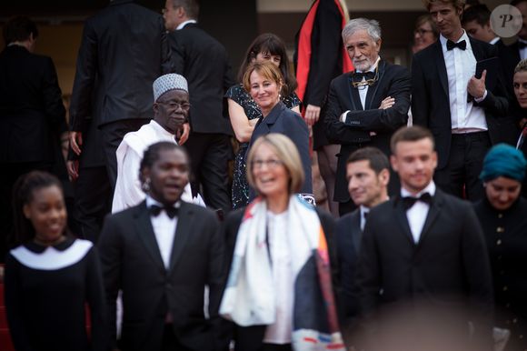 Souleymane Cisse, Ségolène Royal - Montée des marches du film de la Soirée 70ème Anniversaire lors du 70ème Festival International du Film de Cannes. Le 23 mai 2017. © Borde-Jacovides-Moreau/Bestimage