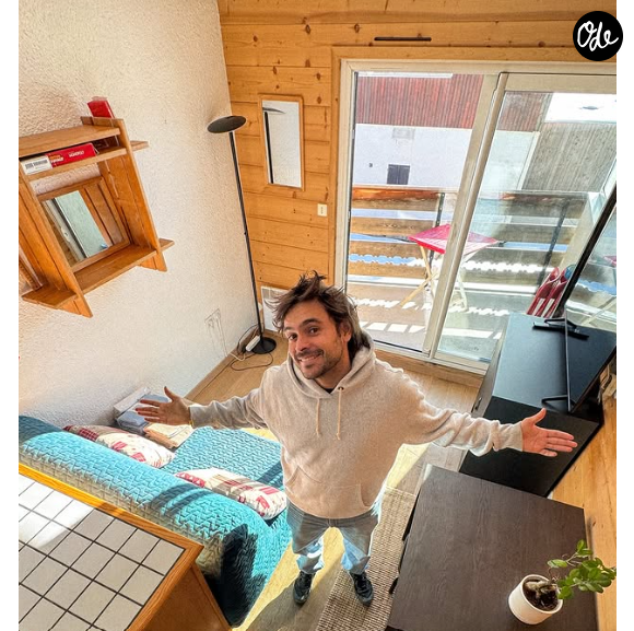 Jérémy Raffin, star de "Koh-Lanta", s'offre un studio à la montagne.