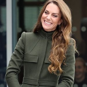 La princesse de Galles lors d'une visite au Northern Ireland Fire and Rescue Service Learning and Development College près de Cookstown, Co Tyrone. Date de la photo : mardi 14 octobre 2025. © PA Photo/ Bestimage