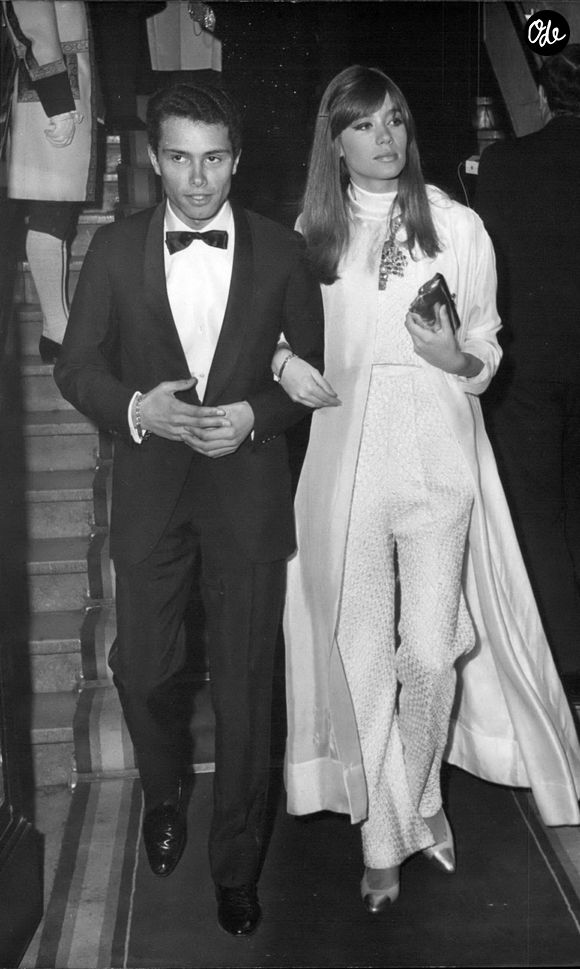 Archives - Françoise hardy et Jean-Marie Perier (Credit Image: © Keystone Press Agency/ZUMA Press Wire) | 00717951