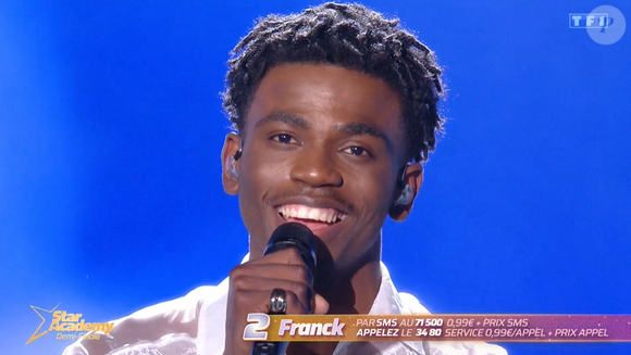 Demi-finale de Franck et Ebony dans la "Star Academy 2024", le 18 janvier 2025, sur TF1