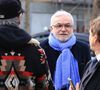 Pascal Praud s’est déplacé pour honorer l’ancien entraîneur et consultant emblématique de RMC. 

Pascal Praud arrive à la cérémonie funéraire de Rolland Courbis à l'église de la Madeleine à Paris, France, le 14 janvier 2026. Rolland Courbis, ancien footballeur français, entraîneur et commentateur médiatique au franc-parler, est décédé à l'âge de 72 ans. Photo par Jerome Domine/ABACAPRESS.COM