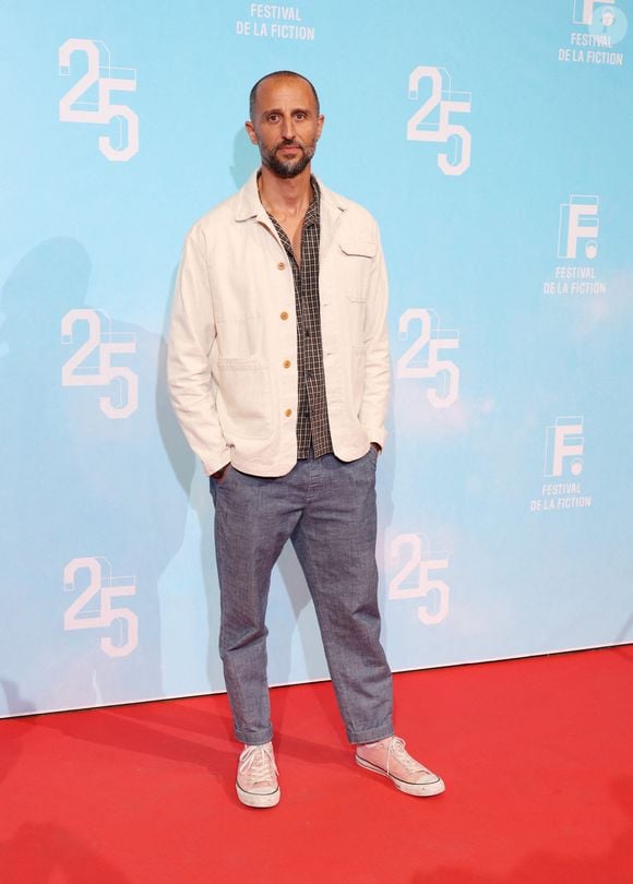 Arié Elmaleh - Photocall de la série "Brigade anonyme" lors de la 25ème édition du Festival de la fiction de la Rochelle le 13 septembre 2023.

© Denis Guignebourg / Bestimage