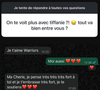 Sur Instagram, elle indique qu'elle n'est pas la raison de la rupture du couple. 

Ambre Dol (Familles nombreuses, la vie en XXL) évoque sa relation avec Tiffanie Esposito et les raisons du divorce de cette dernière avec son époux Olivier, en story sur Instagram le 12 octobre 2025.