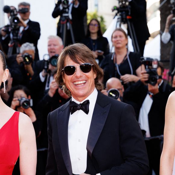 Hayley Atwell, Tom Cruise, Pom Klementieff - Montée des marches du film « Mission Impossible : The Final Reckoning » lors du 78ème Festival International du Film de Cannes, au Palais des Festivals à Cannes. Le 14 mai 2025
© Jacovides-Moreau / Bestimage