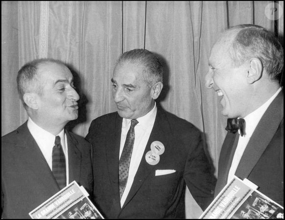 Archives - Louis de Funès et Bourvil à la sortie du film "La grande vadrouille". 1966.
Bestimage