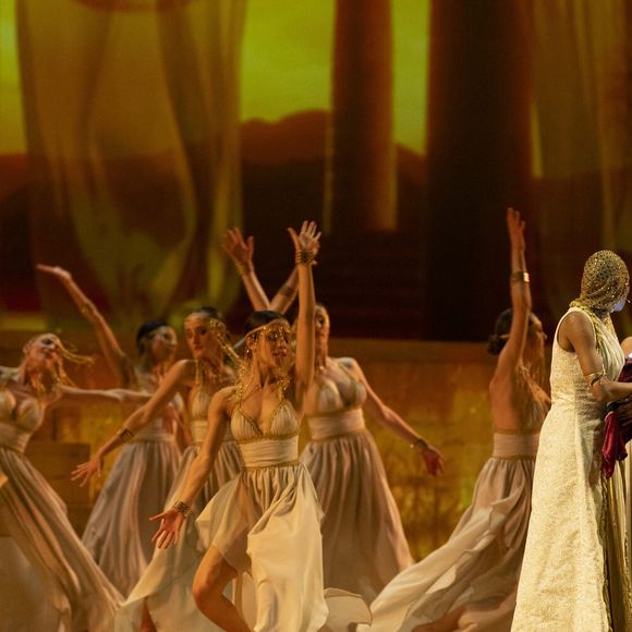 Exclusif - Sarah Khoper et Leelou Garms - Première de la comédie musicale "Les 10 commandements - l'envie d'aimer" à la Seine Musicale à Boulogne-Billancourt le 6 juin 2024
© Gaffiot-Perusseau/Bestimage