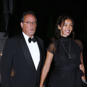 Jean Reno et sa femme Zofia Borucka - Les célébrités arrivent au 50ème anniversaire de la marque Ralph Lauren à New York le 7 septembre 2018. © Agence / Bestimage USA