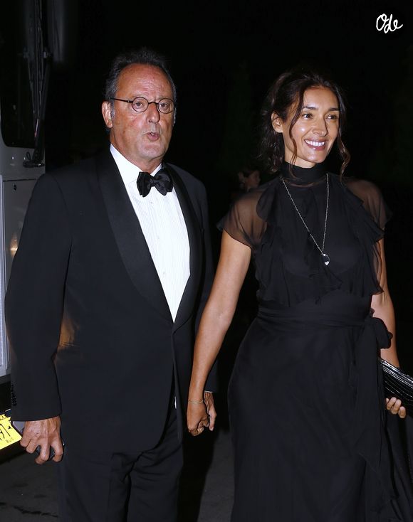 Jean Reno et sa femme Zofia Borucka - Les célébrités arrivent au 50ème anniversaire de la marque Ralph Lauren à New York le 7 septembre 2018. © Agence / Bestimage USA
