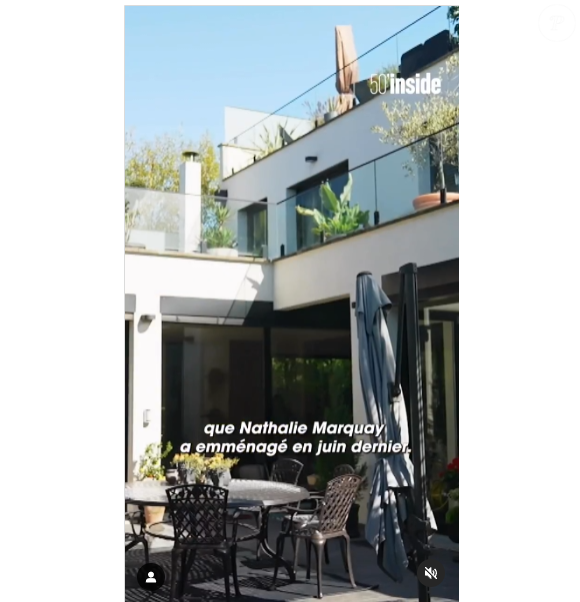 Quelques mois plus tard, en octobre, celle qui a eu avec lui deux enfants, à savoir Lou et Tom, dévoilait en exclusivité à "50' Inside" la nouvelle maison qu'elle avait achetée avec son défunt mari et dans laquelle il n'a pas pu vivre puisque l'emménagement avait eu lieu au mois de juin. 

Nathalie Marquay et sa maison des Hauts-de-Seine, "50'Inside".