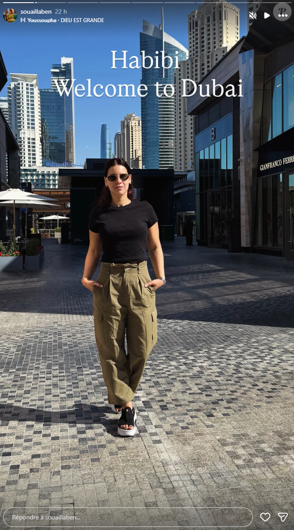 Souailla, la femme de Jimmy Mohamed, a quitté la France pour Dubaï avec leurs enfants.