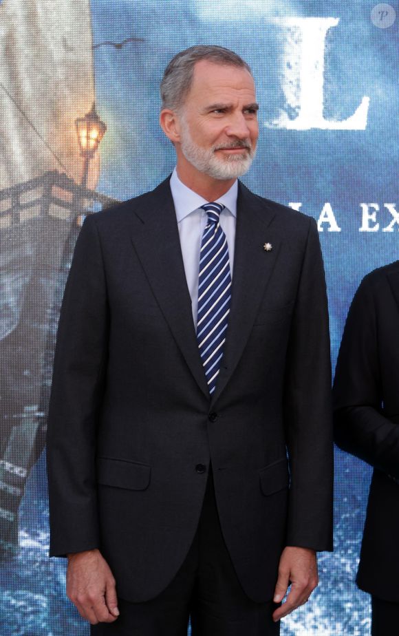 Le roi Felipe VI d’Espagne assiste à la première de la nouvelle série de Prime Video "Boundless" à Madrid  le 7 juin 2022.

Photo : Europa Press / Bestimage