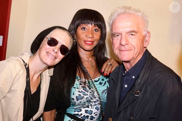 Exclusif - Mallaury Nataf, BB Ange et Jacques Jakubowicz, dit Jacky - Générale du spectacle "Psych&Lyrique" à la Comédie Saint-Michel à Paris le 13 septembre 2025. © Cédric Perrin/Bestimage