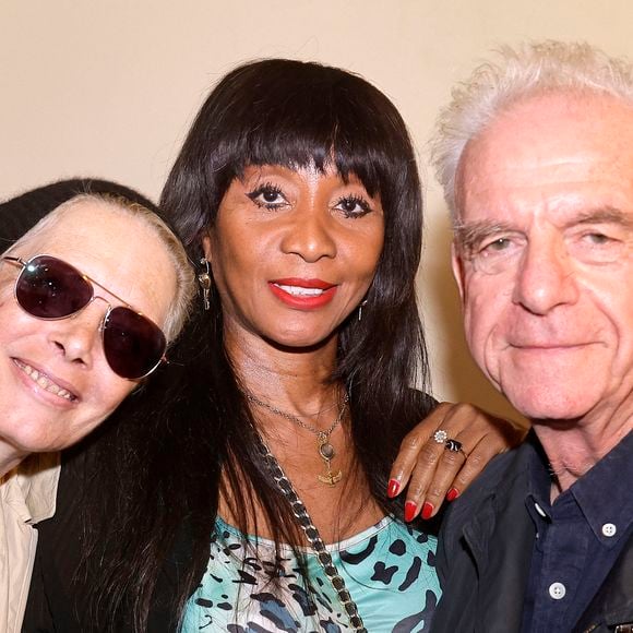 Exclusif - Mallaury Nataf, BB Ange et Jacques Jakubowicz, dit Jacky - Générale du spectacle "Psych&Lyrique" à la Comédie Saint-Michel à Paris le 13 septembre 2025. © Cédric Perrin/Bestimage