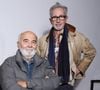 L’acteur s’apprête à tourner son prochain film, avec notamment Thierry Lhermitte
Exclusif - Close-up avec Gérard Jugnot et Thierry Lhermitte en backstage de la projection du film "Le Père Noël est une ordure" au cinéma Mac Mahon à Paris, à l'occasion de la sortie du livre "Le Splendid par Le Splendid". Paris, le 15 décembre 2024. © Denis Guignebourg/Bestimage