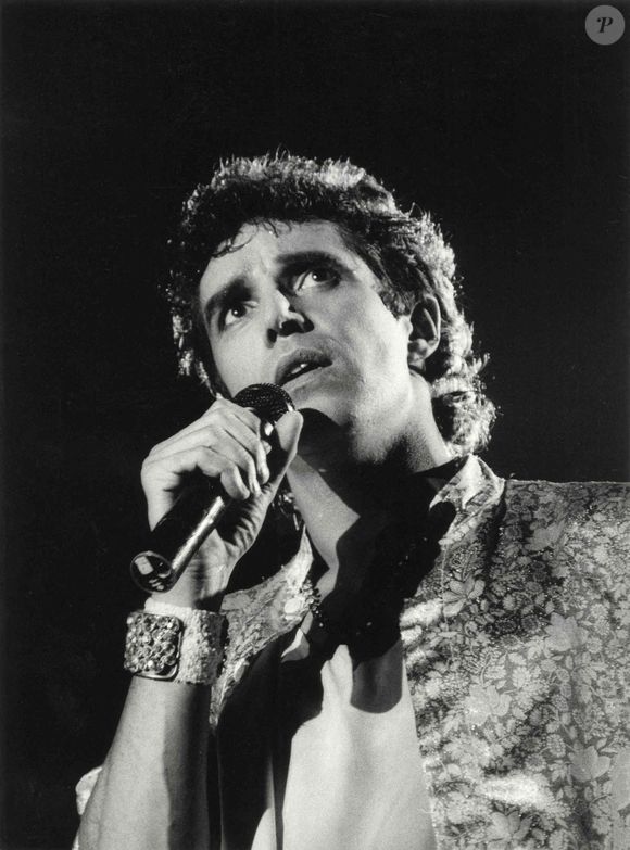 Reims (51) : Julien Clerc en concert (1985) - Photo by Jolyot M/ANDBZ/ABACAPRESS.COM