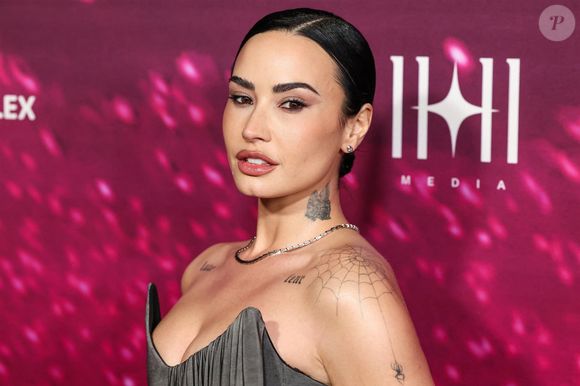 Demi Lovato au photocall de la première mondiale du documentaire "Infinite Icon : A Visual Memoir" à l'AMC The Grove 14 de Los Angeles, Californie, Etats-Unis, le 22 janvier 2026. © RALL/Backgrid USA/Bestimage
