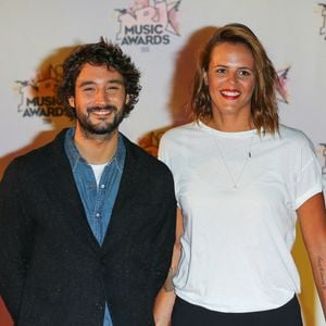 Jeremy Frerot et Laure Manaudou lors de la 17e édition des NRJ Music Awards au Palais des Festivals le 7 novembre 2015 à Cannes, France. Photo par Shootpix/ABACAPRESS.COM