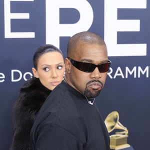 Kanye West et Bianca Censori à la la 67ème cérémonie des Grammy Awards 2025 à Los Angeles le 2 février 2025.
