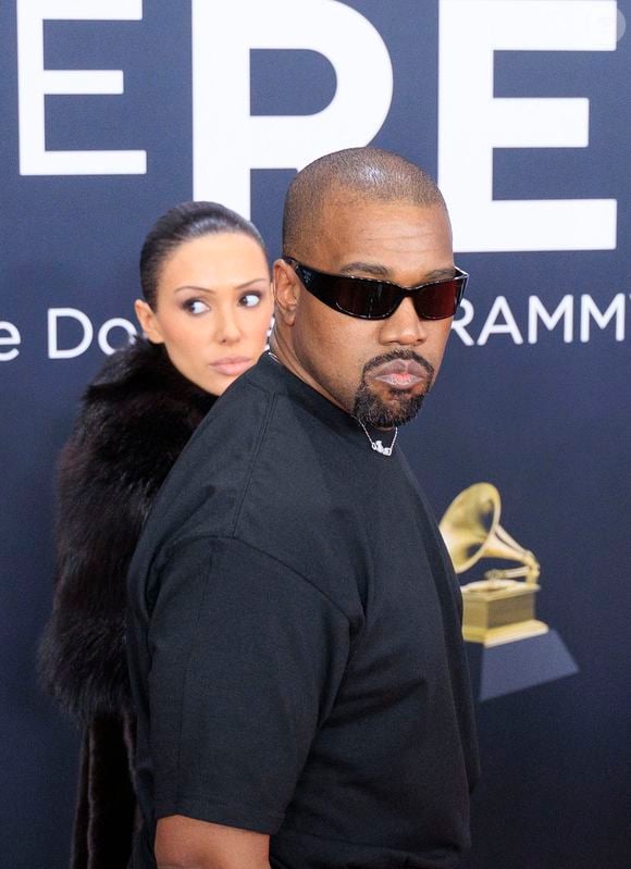 Kanye West et Bianca Censori à la la 67ème cérémonie des Grammy Awards 2025 à Los Angeles le 2 février 2025.