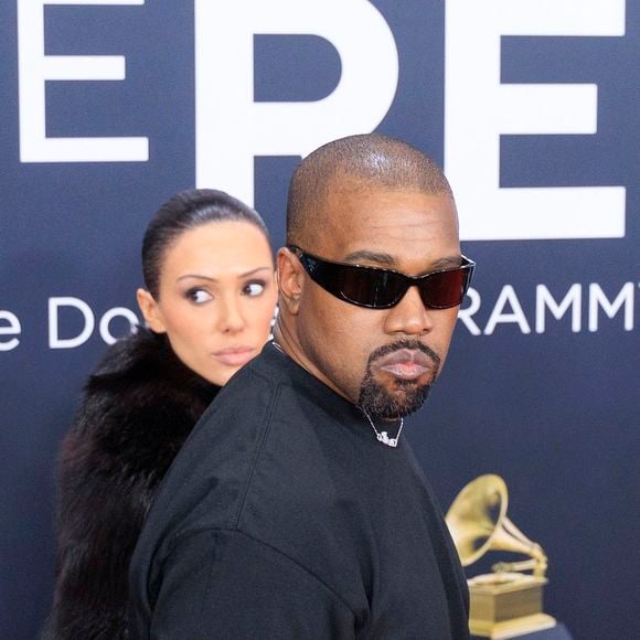 Kanye West et Bianca Censori à la la 67ème cérémonie des Grammy Awards 2025 à Los Angeles le 2 février 2025.