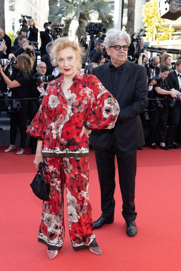 Marisa Paredes - Montée des marches du film « Emilia Perez » lors du 77ème Festival International du Film de Cannes, au Palais des Festivals à Cannes. Le 18 mai 2024
© Jacovides-Moreau / Bestimage