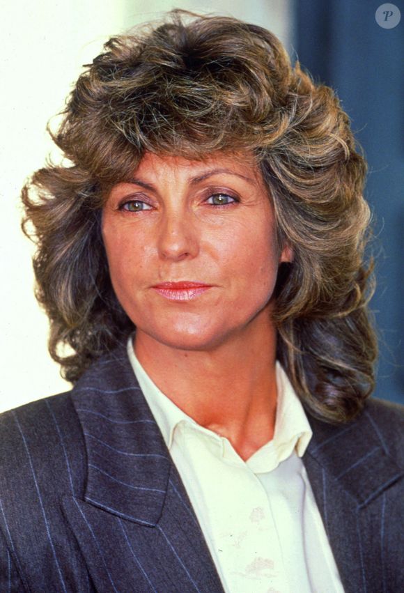 Archives - Chantal Nobel à Aix-en-provence en février 1990 © AGENCE / BESTIMAGE