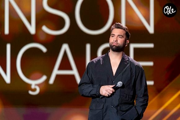 Kendji Girac lors de l'enregistrement de l'émission "La fête de la chanson française" à Paris, le 20 décembre.

© Pierre Perusseau / Bestimage